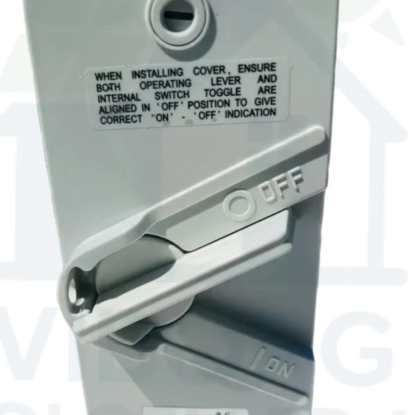 Sikkerhedsafbryder 4P+j med jord 63A M25 reparationsafbryder