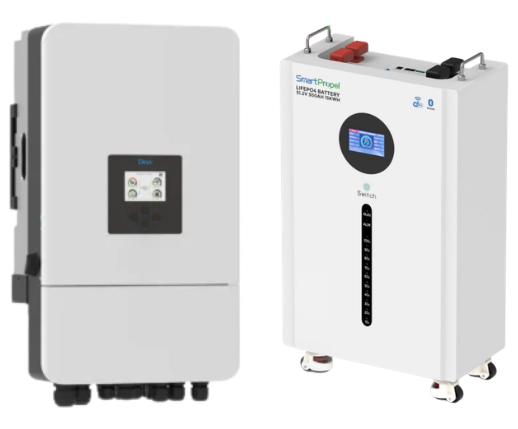 12kW LP3 inverter og 15,32kWh  battery