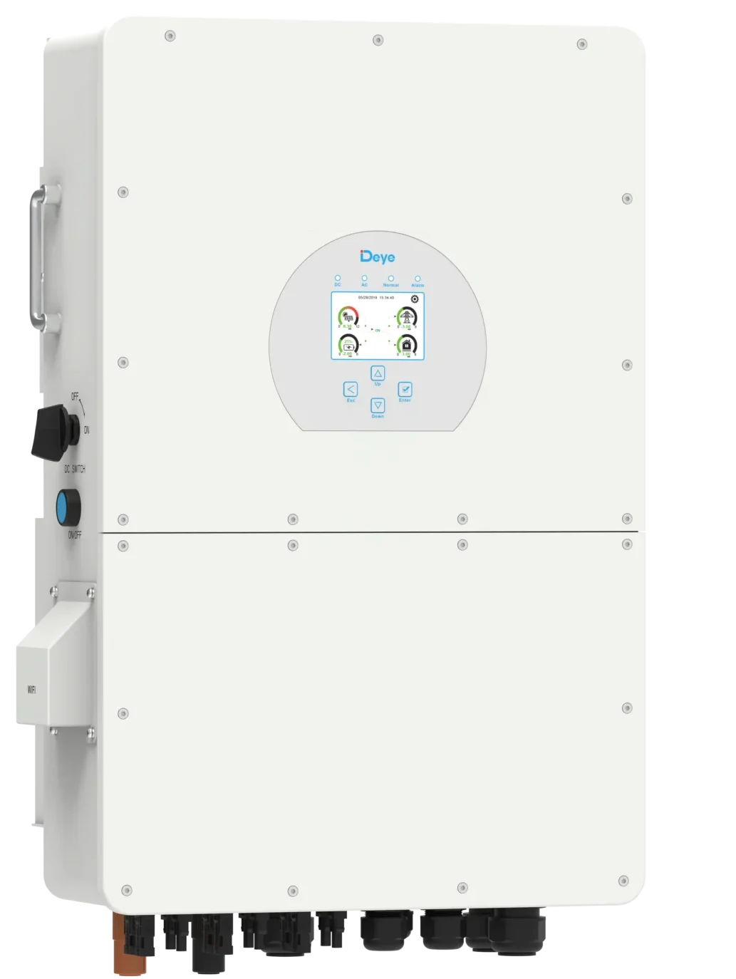Komplet 12,4kWp solcelleanlæg DEYE 30kW hybrid inverter (HP3) med 120kWh kæmpe batterilager - Billede 13