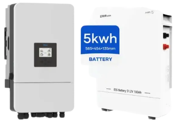 12kW LP3 inverter og 5,12kWh  battery