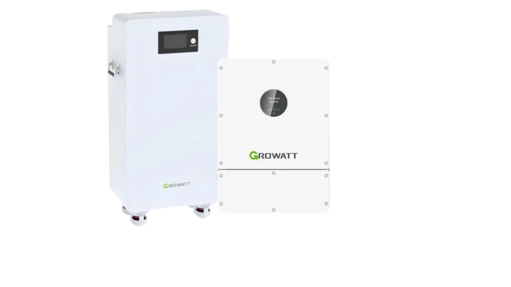 Danmarks absolut billigste! 15kW Growatt WIT + 16kWh HOPE Inverter og batteripakke