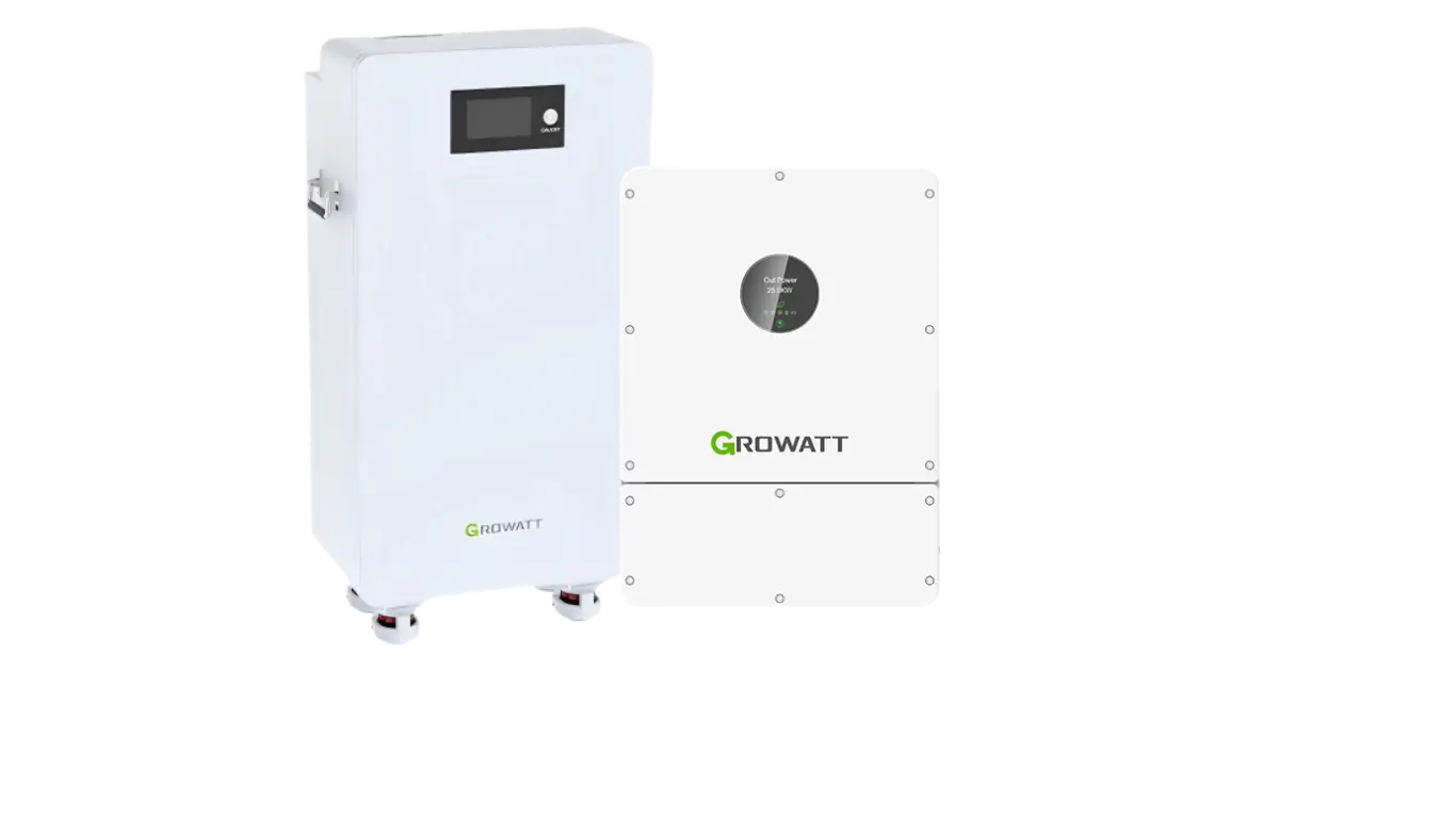 Danmarks absolut billigste! 15kW Growatt WIT + 16kWh HOPE Inverter og batteripakke